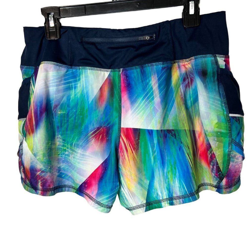 Athleta Tropea Multicolor Shorts with Liner Size Medium - Picture 4 of 6